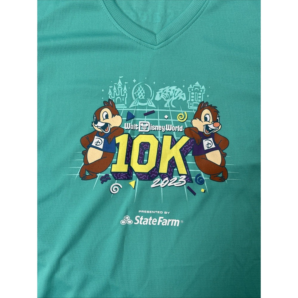 Disney Princess Marathon shirt 2019 Champion Sports Shirt Size Small Teal